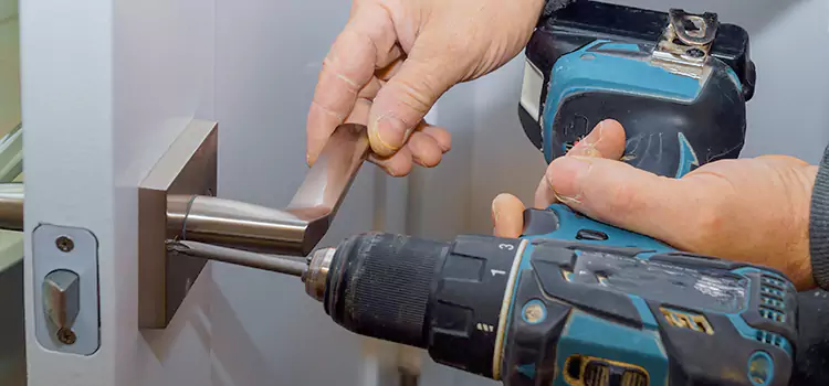 Security Door Lock Installation University