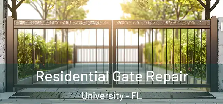 Residential Gate Repair University - FL